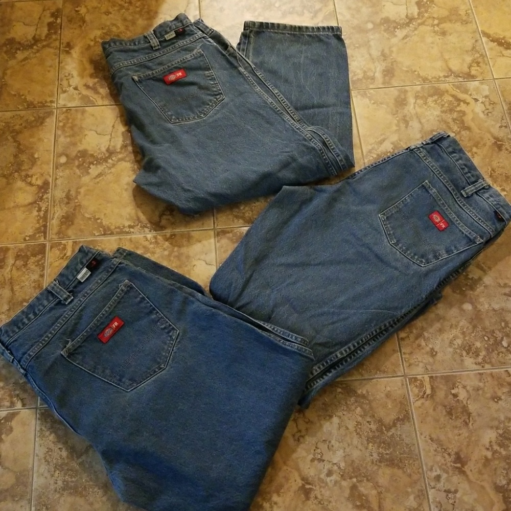 3 Pairs of Dickies FR4 Flame Resistant Jeans